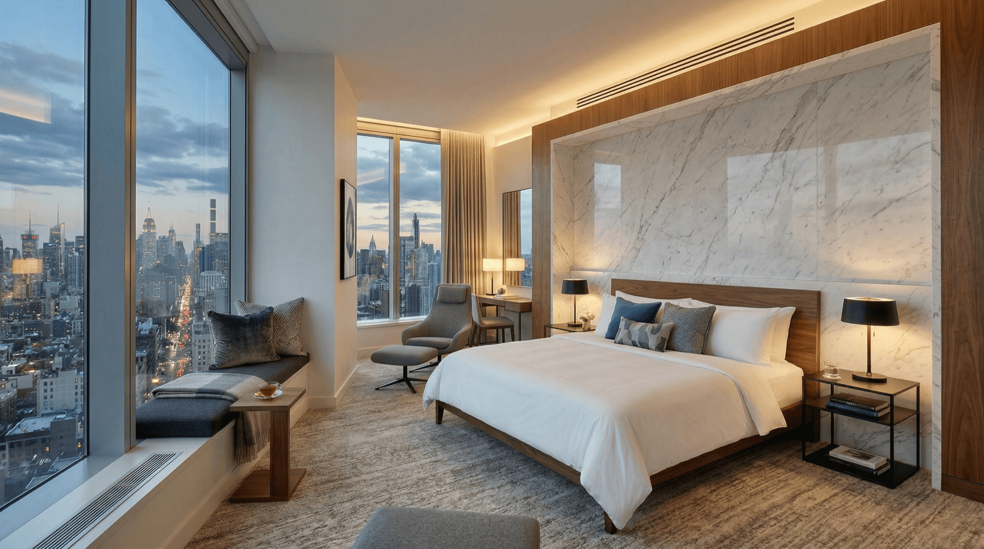 Architectural interior showcasing KOVON decorative film application